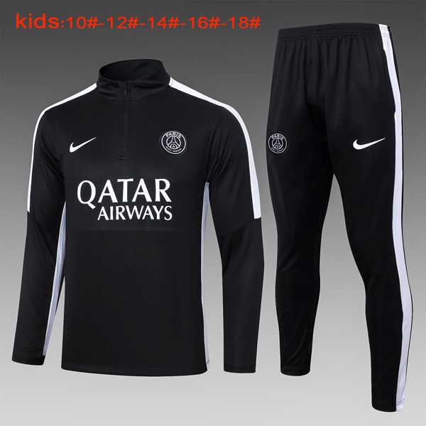 Ninos Sudadera De Training PSG 2024 2025 Negro